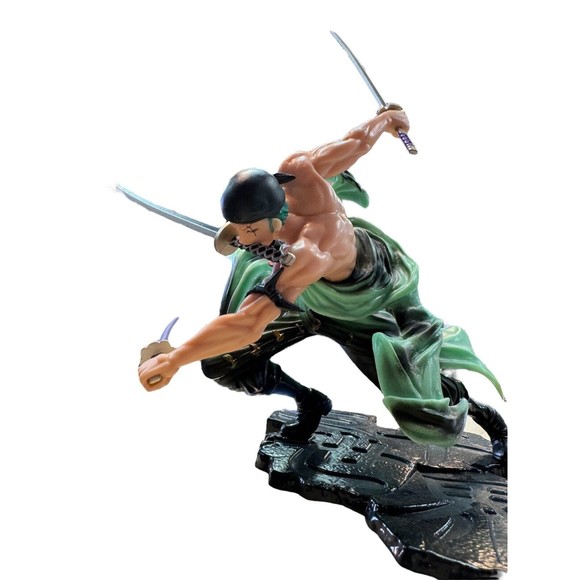Roronoa Zoro One Piece AnimeFigurine Statue GOOD CONDITION NEW